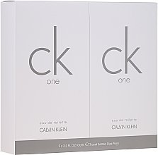 Fragrances, Perfumes, Cosmetics Calvin Klein CK One - Set (edt/2x100ml)