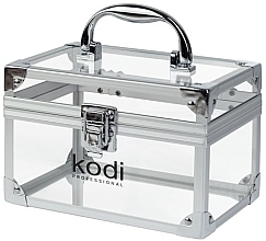 Cosmetic Case #12 transparent, silver frame - Kodi Professional — photo N1