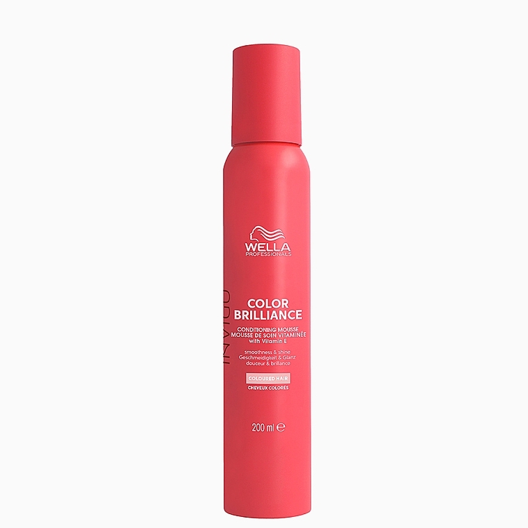 Hair Mousse - Wella Professionals Invigo Color Brilliance Conditioning Mousse — photo N1