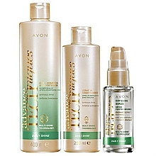 Set - Avon Advance Techniques (shm/400ml + balm/200ml + serum/30ml) — photo N1