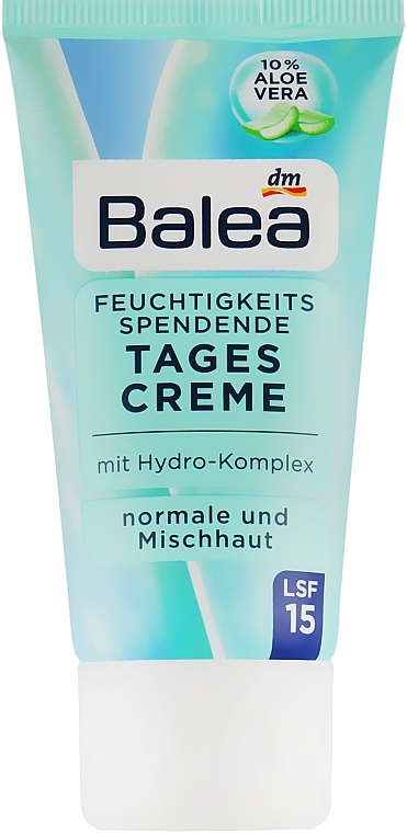 Moisturising Face Day Cream - Balea Tages Creme — photo N2