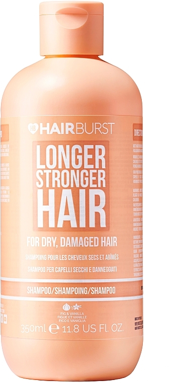 Shampoo for Dry & Damaged Hair - Hairburst Longer Stronger Hair Shampoo For Dry & Damaged Hair — photo N1
