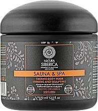 Fragrances, Perfumes, Cosmetics Thermo Body Mask "Slimming" - Natura Siberica Sauna&Spa