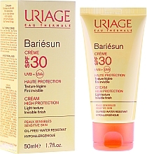 Fragrances, Perfumes, Cosmetics Bariesun Sunscreen Cream SPF30+ - Uriage Suncare product