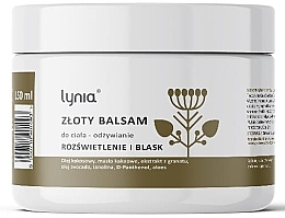 Fragrances, Perfumes, Cosmetics Gold Nourishing Body Balm - Lynia 