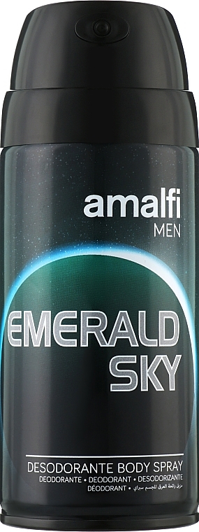 Spray Deodorant 'Emerald Sky' - Amalfi Men Deodorant Body Spray Emerald Sky — photo N1