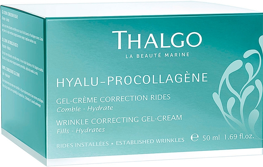 Face Cream - Thalgo Hyalu-Procollagene Wrinkle Correcting Gel-Cream — photo N3