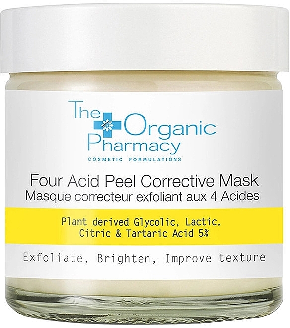 Correcting Face Mask with Acids - The Organic Pharmacy Four Acid Peel Corrective Mask — photo N1