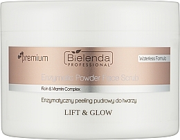 Fragrances, Perfumes, Cosmetics Enzyme Face Powder-Peeling - Bielenda Professional Lift & Glow Enzymatic Powder Face Scrub