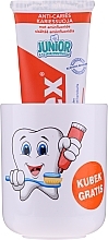 Fragrances, Perfumes, Cosmetics Set - Elmex Junior (toothpaste/75ml + cup)