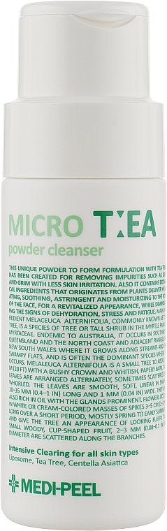 Deep Cleansing Enzyme Powder - Medi Peel Micro Tea Powder Cleanser — photo N3