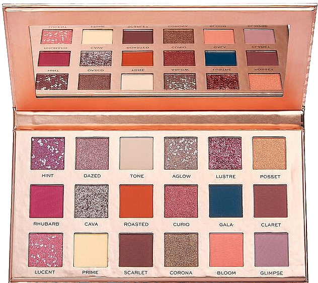 Eyeshdow Palette - Revolution PRO New Neutrals Blushed Eyeshadow Palette — photo N1