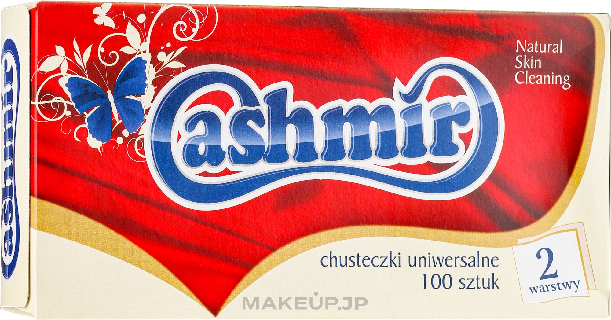 Universal Dry Tissues, 100 pcs - Cashmir — photo 100 szt.