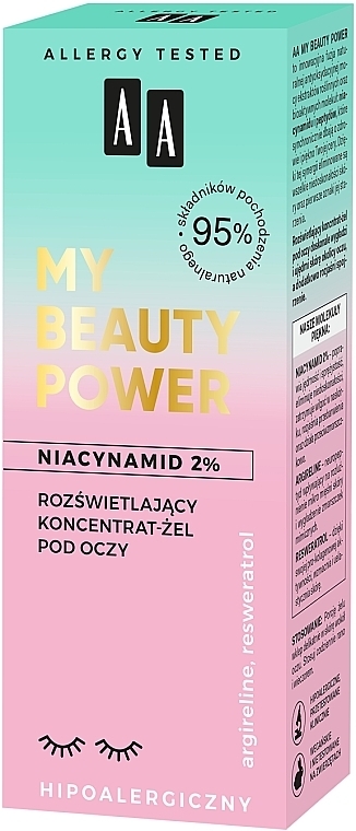 Eye Gel-Concentrate - AA My Beauty Power Niacynamid 2% — photo N7
