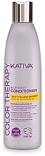 Hair Conditioner - Kativa Color Therapy Anti-Yellow Effect Conditioner — photo N1