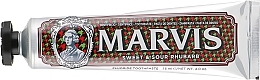 Toothpaste "Rhubarb" - Marvis Sweet&Sour Rhubarb Mint Toothpaste — photo N2