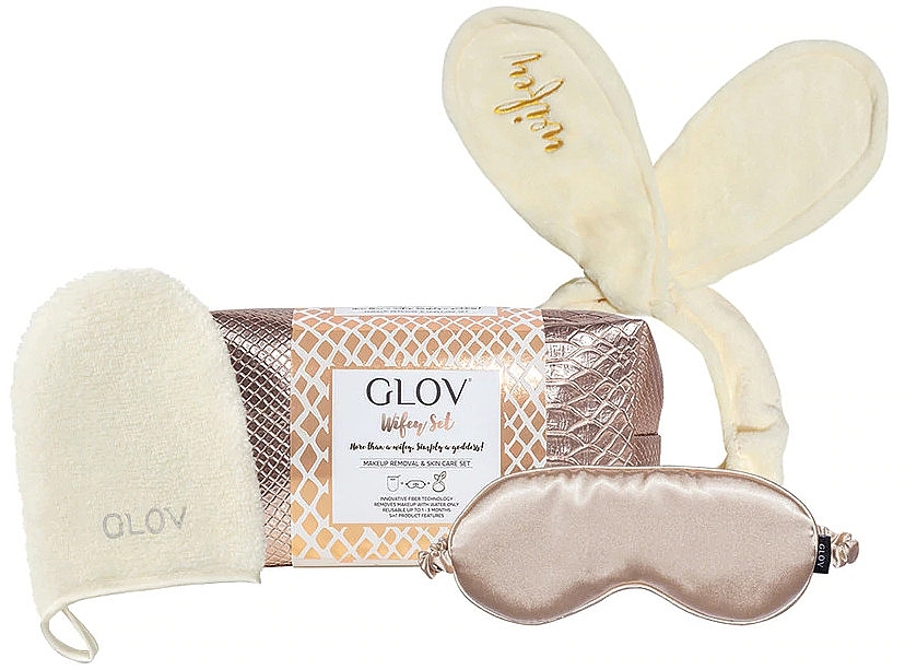 Set - Glov Wifey Set (glove/1pcs + sleep/mask/1pcs + head/band/1pcs + bag) — photo N1
