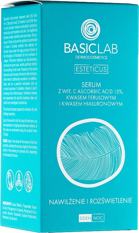 Vitamin C Face Serum - BasicLab Dermocosmetics Esteticus — photo N4