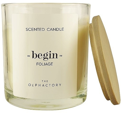 Scented Candle - Ambientair The Olphactory Begin Foliage Candle — photo N1