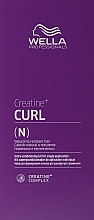 Fragrances, Perfumes, Cosmetics Perm Set for Normal & Coarse Hair - Wella Professionals Creatine+ Curl (h/lot/75ml + h/neutr/100ml + treatm/30ml)