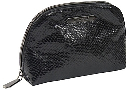 Fragrances, Perfumes, Cosmetics Makeup Bag "Black Shine" small 4993, black - Donegal