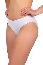 Seamless Mini-Bikini Panties, white - Moraj — photo N3