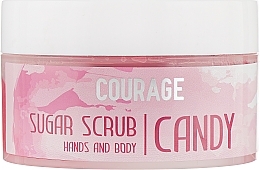 Fragrances, Perfumes, Cosmetics Hand & Body Sugar Scrub - Courage Candy Hands&Body Sugar Scrub