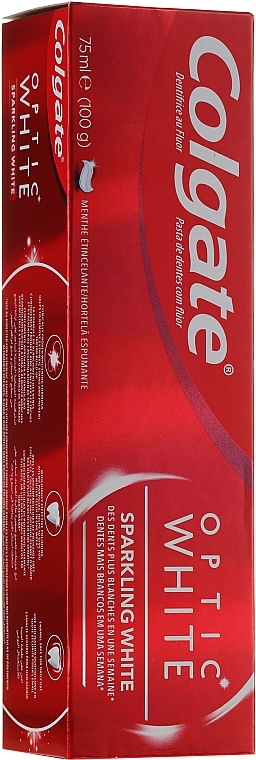 Toothpaste "Whitening" - Colgate Optic White Sparcling White — photo N1