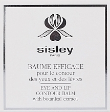 Eye and Lip Balm - Sisley Baume Efficace Botanical Eye and Lip Contour Balm — photo N4