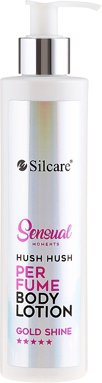 Scented Body Lotion - Silcare Sensual Moments Perfume Body Lotion Gold Shine Hush Hush — photo N1