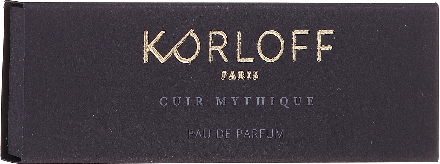 Korloff Paris Cuir Mythique - Eau de Parfum (sample) — photo N4