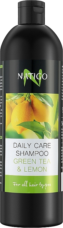 Green Tea & Lemon Shampoo - Natigo Everyday Shampoo — photo N5