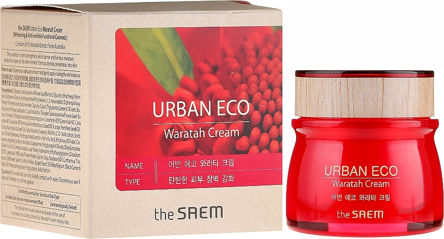 Cream with Telopea Extract - The Saem Urban Eco Waratah Cream — photo N1