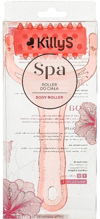 Body Massage Roller, pink - KillyS Spa Roller — photo N1