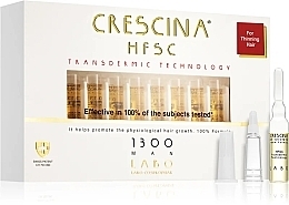 Fragrances, Perfumes, Cosmetics Re-Growth Anti-Hair Loss Treatment for Men - Crescina HFSC Transdermic 1300 Man