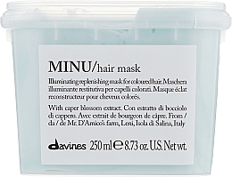 Shine & Color Preserving Hair Mask - Davines Minu Mask  — photo N2