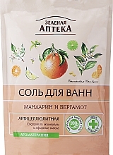 Anti-Cellulite Bath Salt "Tangerine & Bergamot" - Green Pharmacy — photo N1
