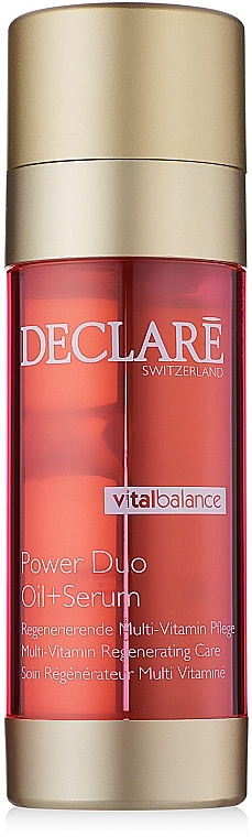 2-Phase Repair Treatment - Declare Vital Balance Power Duo Oil+Serum — photo N2