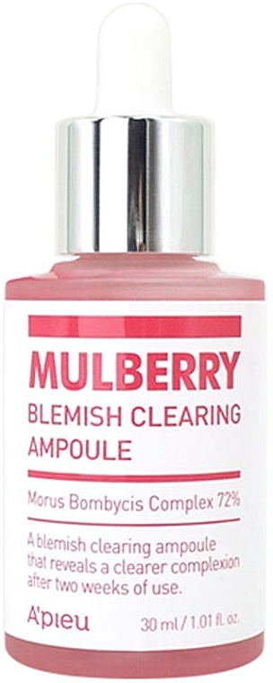 Ampoule Essence - A'pieu Mulberry Blemish Clearing Ampoule — photo N1