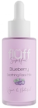 Fragrances, Perfumes, Cosmetics Moisturizing Face Milk "Blueberry" - Fluff Soothing Face Milk