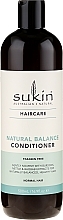 Fragrances, Perfumes, Cosmetics Normal Hair Conditioner - Sukin Natural Balance Conditioner