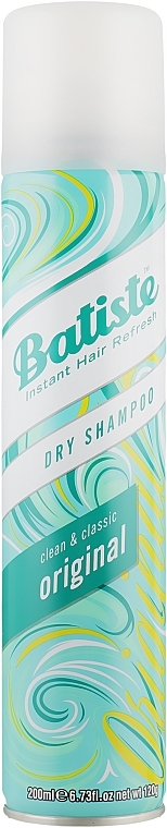 Dry Shampoo - Batiste Dry Shampoo Clean and Classic Original  — photo N2