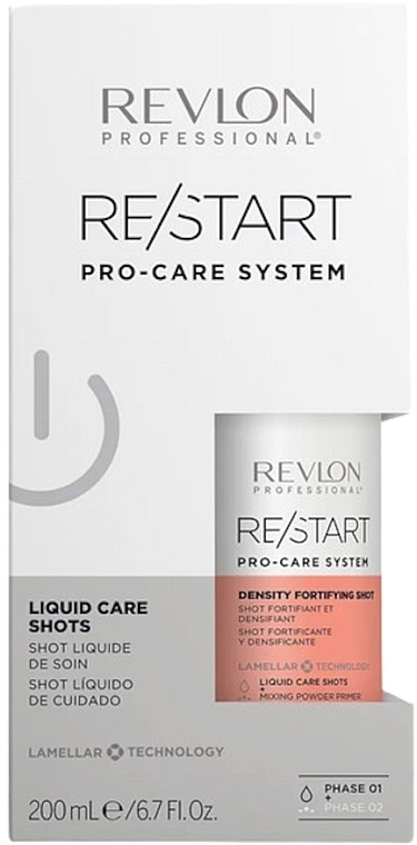 Fortifying Shot for Weak & Thin Hair - Revlon Professional Restart Pro-Care System Density Fortifying Shot — photo N2