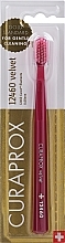 Fragrances, Perfumes, Cosmetics Toothbrush 'Velvet CS 12460', crimson and pink - Curaprox