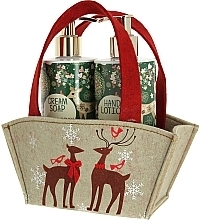 Fragrances, Perfumes, Cosmetics Set - Vivian Gray Natural Christmas Set (soap/250ml + h/lot/250ml)