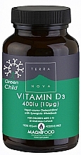 Kids Dietary Supplement "Vitamin D3", 4-12 years - Terranova Green Child Vitamin D3 400iu — photo N1
