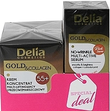 Fragrances, Perfumes, Cosmetics Set - Delia 55+ (f/cream/50ml + f/serum/10ml)