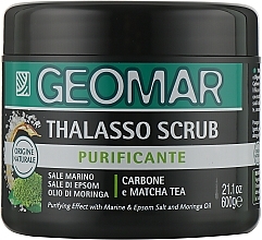 Fragrances, Perfumes, Cosmetics Body Talacco-Scrub 'Dead Salt and Moringa Oil' - Geomar Thalasso Scrub Purificante