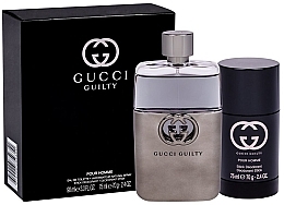 Gucci Guilty Eau Pour Homme - Set (edt/90ml + deo/75ml) — photo N1