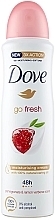 Fragrances, Perfumes, Cosmetics ポメグラネイト & レモンバーベナ制汗デオドラント - Dove Go Fresh 48h Pomegranate & Lemon Verbena